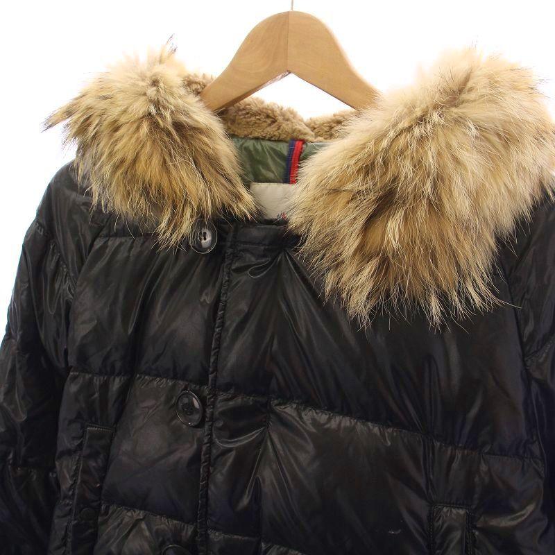MONCLER モンクレール 中綿 ナイロン ファー ジャケット ブルガリ MONCLER（モンクレール） ダウンジャケット アウター ナイロン
