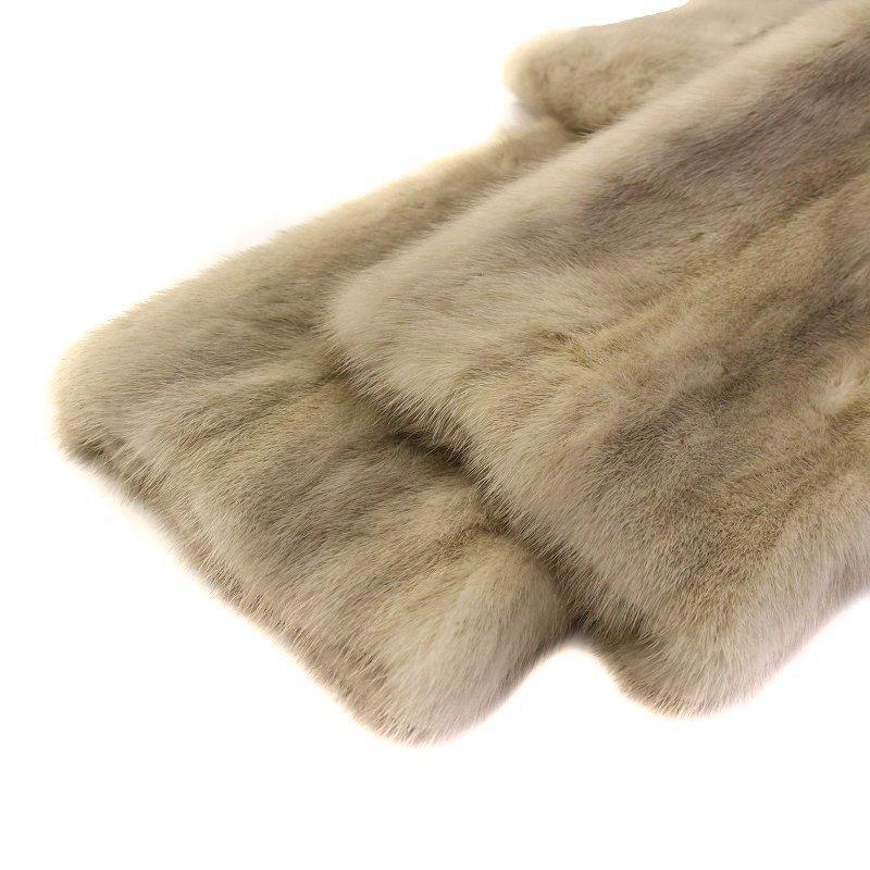 サファイヤミンク ロングコート SAGA MINK グレシャスパック付 サガミンク SAGA MINK 金サガ サファイヤミンク ファー ロング コート