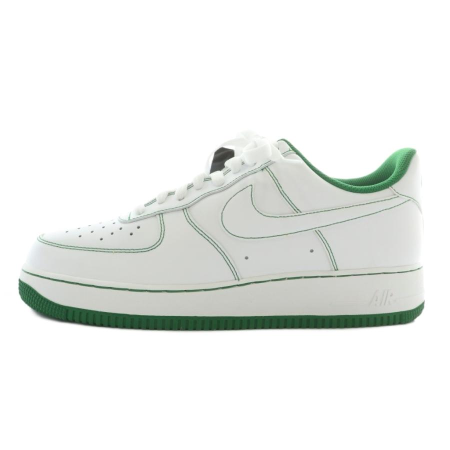 【中古】未使用品 ナイキ NIKE Air Force 1 Low スニーカー レザー ローカット US10 28cm 白 緑 CV1724-103 NIKE（ナイキ） 未使用品 エアフォース1 ロー Air Force 1 Low