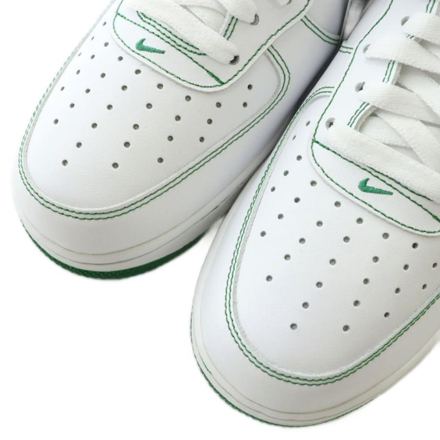 【中古】未使用品 ナイキ NIKE Air Force 1 Low スニーカー レザー ローカット US10 28cm 白 緑 CV1724-103 NIKE（ナイキ） 未使用品 エアフォース1 ロー Air Force 1 Low