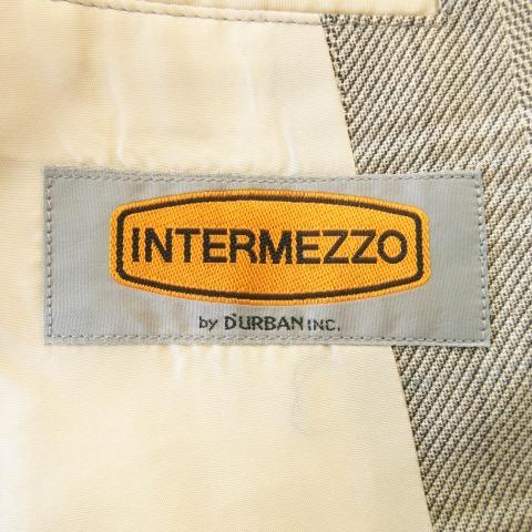 インターメッツォ INTERMEZZO by DURBAN テーラードジャケット ダブル 