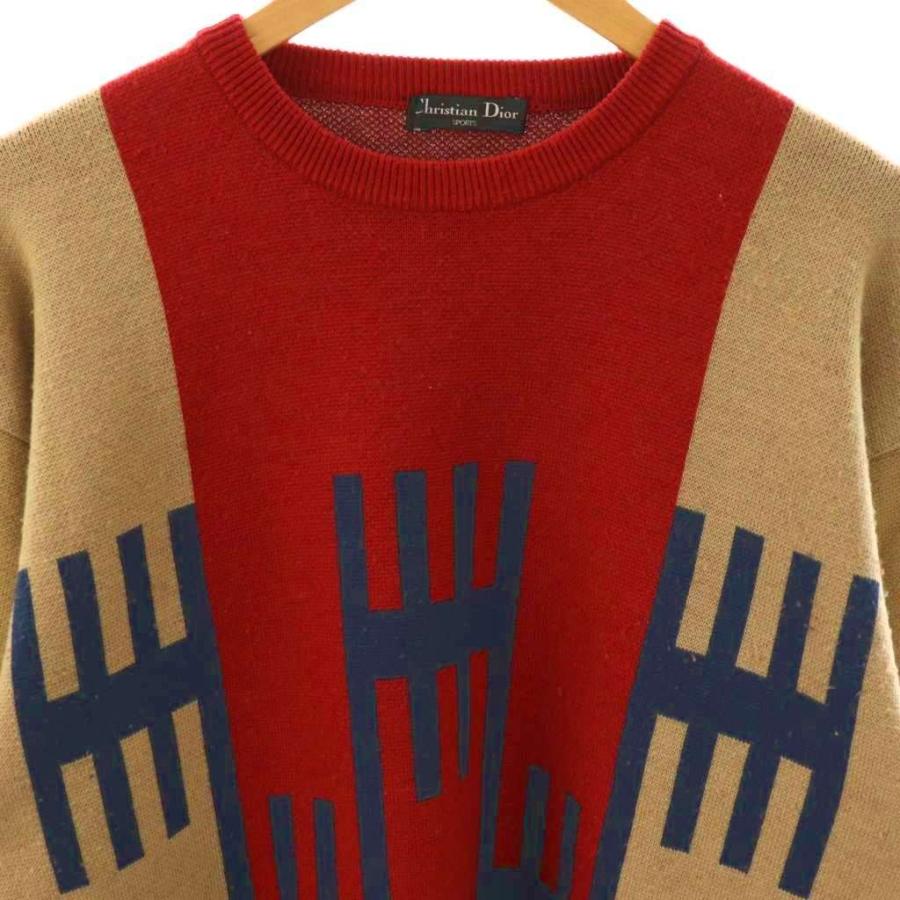 【希少】Christian Dior SPORTS ニット ヴィンテージ　古着 Christian Dior - Christian Dior スポーツ ニット セーター 古着