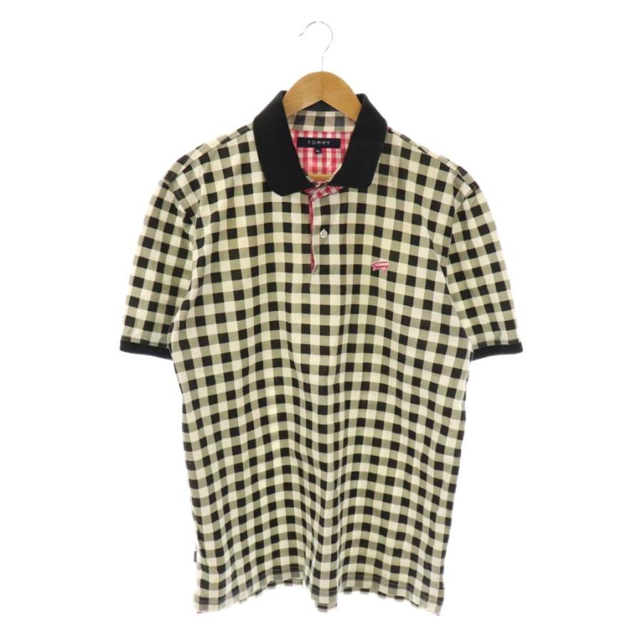 TOMMY HILFIGER（トミー・ヒルフィガー） ポロシャツ 半袖 チェック XL 