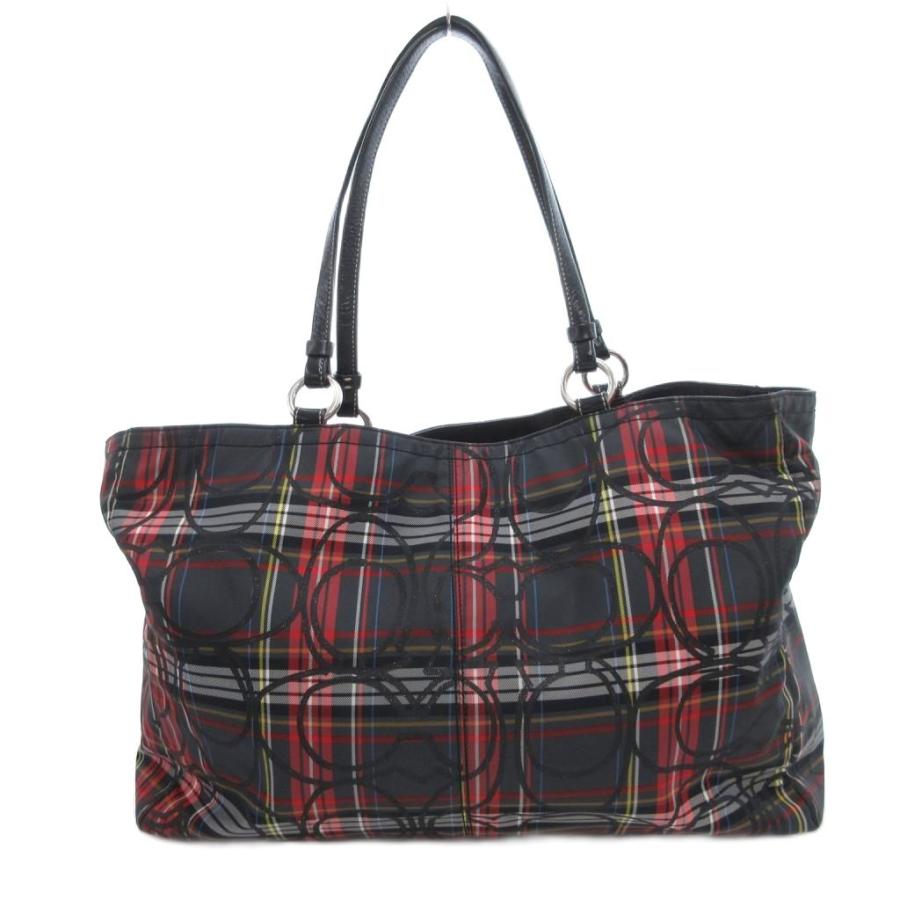 COACH（コーチ） COACH F15480 トートバッグ シグネチャー チェック柄