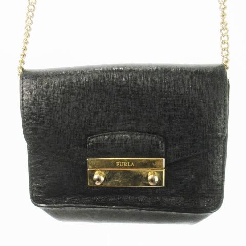 FURLA（フルラ） メトロポリス チェーン ショルダー バッグ ポシェット 