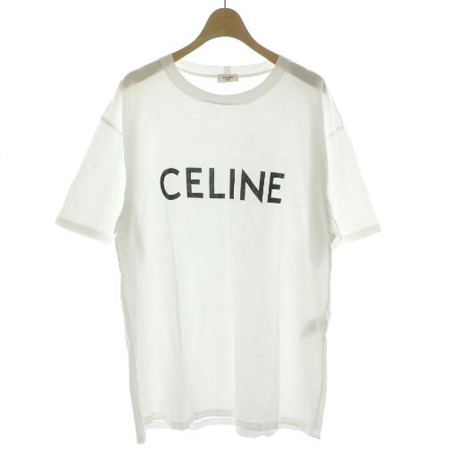 CELINE セリーヌ 近年モデル Tシャツ カットソー 半袖 オーバー