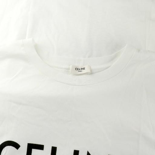 CELINE セリーヌ 近年モデル Tシャツ カットソー 半袖 オーバー
