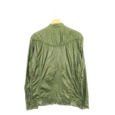 DIESEL（ディーゼル） ナイロンジャケット シングルライダース ロゴ