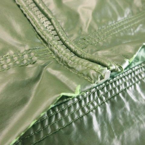 DIESEL（ディーゼル） ナイロンジャケット シングルライダース ロゴ