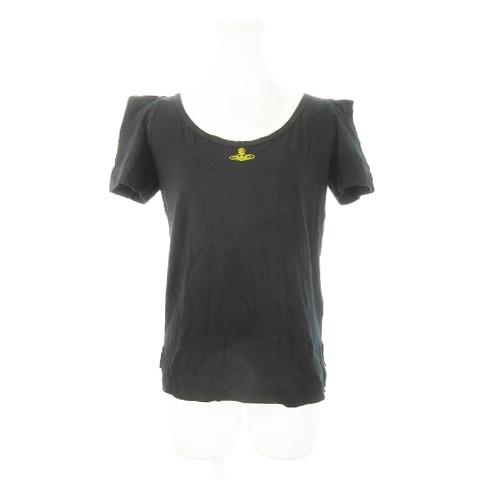 ヴィヴィアンウエストウッド カットソー 黒 Tシャツ・カットソー