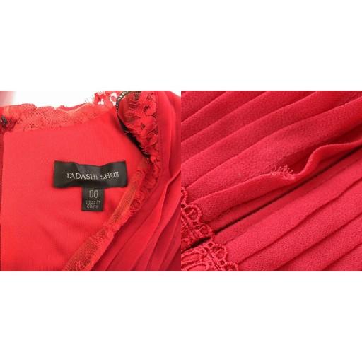 タダシショージ TADASHI SHOJI ワンピース ドレス シアー レース