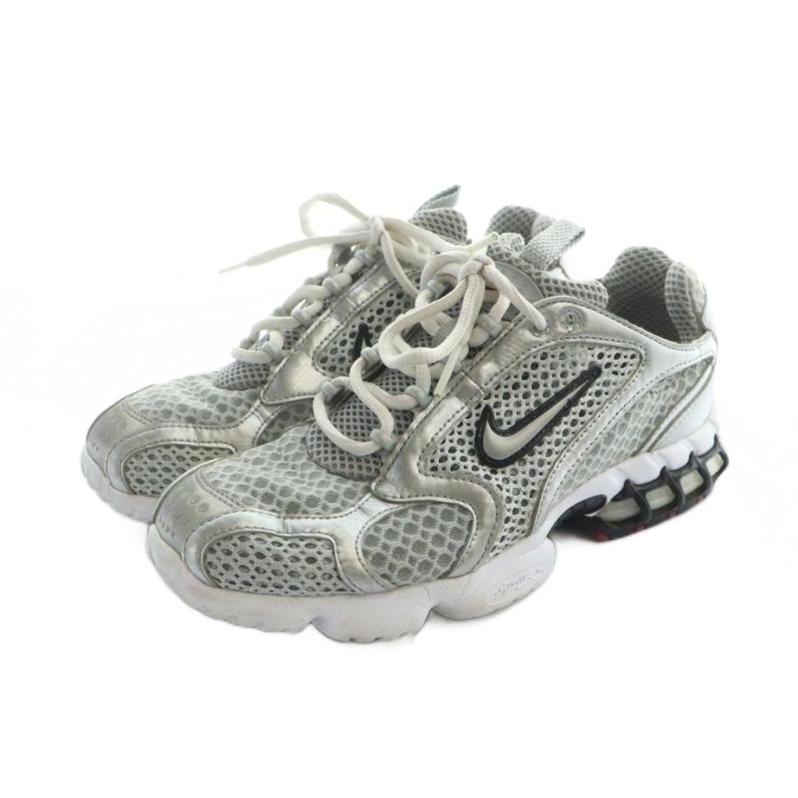 【中古】ナイキ NIKE CD3613-001 Air Zoom Spiridon Cage 2 llic Silver スニーカー シューズ 靴 メッシュ ロゴ NIKE（ナイキ） NIKE CD3613-001 Air Zoom Spiridon Cage 2 Metallic