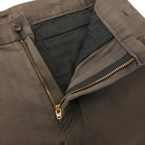 TAKEO KIKUCHI タケオキクチ パンツ スラックス ストレート ジップ