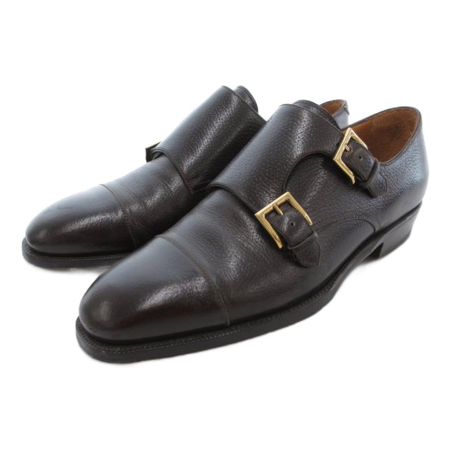 エンツォボナフェ　革靴 エンツォ ボナフェ ENZO BONAFE ダブルモンクストラップレザーシューズ
