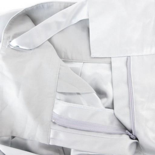 未使用品 ラインヴァンド LEINWANDE タグ付き タックワイドサテン