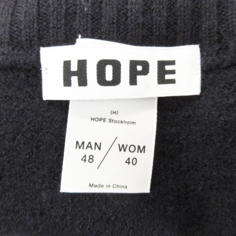 HOPE（ホープ） Bold Sweater ニット セーター ハイネック 長袖 ウール 