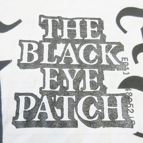 THE BLACK EYE PATCH / Tシャツ/XL/コットン/BLK/ロゴプリント ブラックアイパッチ THE BLACK EYE PATCH 半袖Tシャツ クルーネック