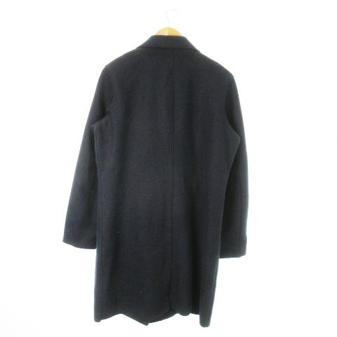 ザラマン ZARA MAN チェスターコート ロング丈 ウール混 ストレッチ