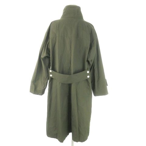 ザラウーマン ZARA WOMAN OUTERWEAR スタンドカラーコート ロング丈