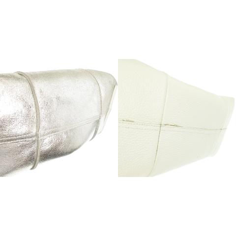 新品◆ 銀座かねまつ リバーシブル レザー トートバッグ ショルダー ポーチ付き GINZA Kanematsu（銀座かねまつ） リバーシブルレザートートバッグ 本