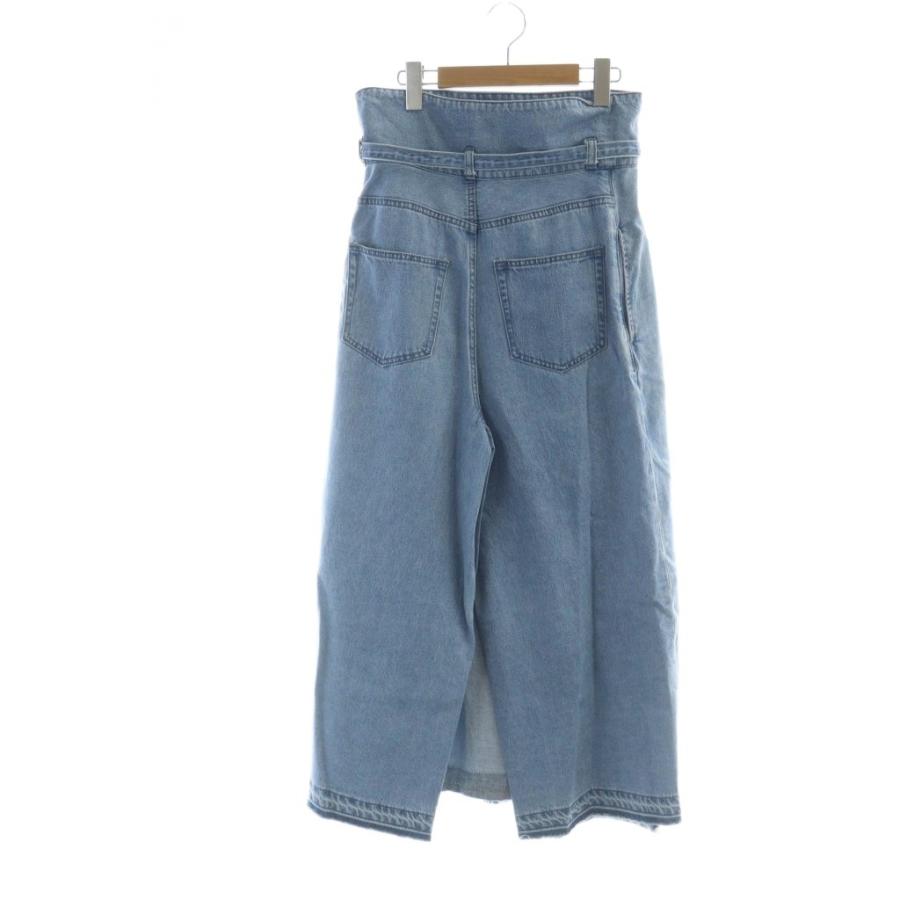 未使用品 08サーカス 08sircus DENIM PANTS RAP SKIRT D.BLUE