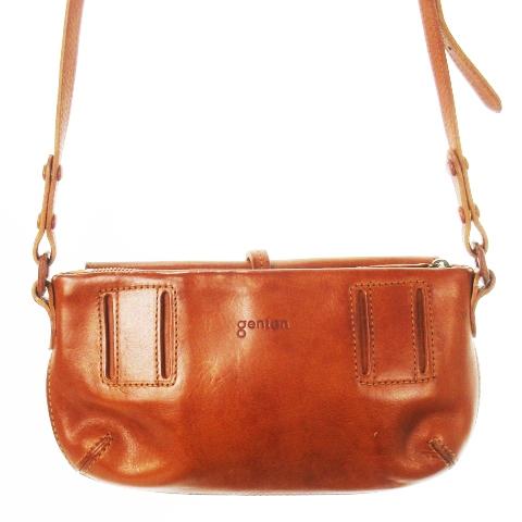 ゲンテン genten トスカ ショルダーバッグ 2way ウエストバッグ レザー