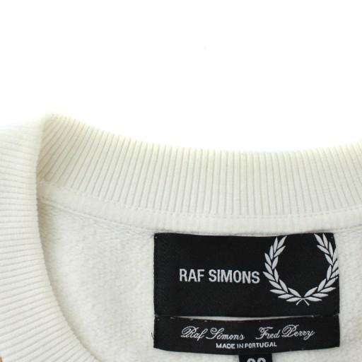 【中古】FRED PERRY × Raf Simons Chevron Insert Crew Sweat トレーナー スウェット 長袖 裏起毛 38 M マルチカラー FRED PERRY（フレッドペリー） × Raf Simons Chevron Insert Crew