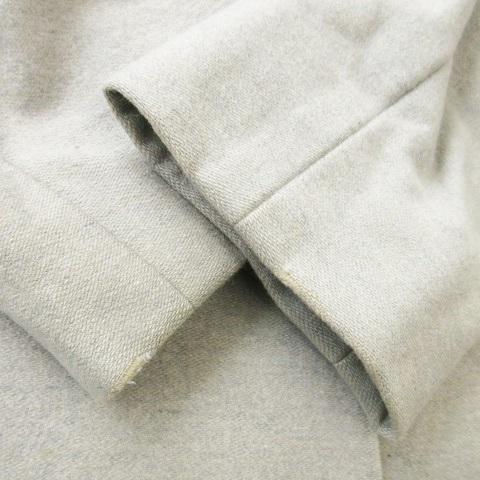 ジルサンダー JIL SANDER チェスターコート ロング アンゴラ混 無地 38