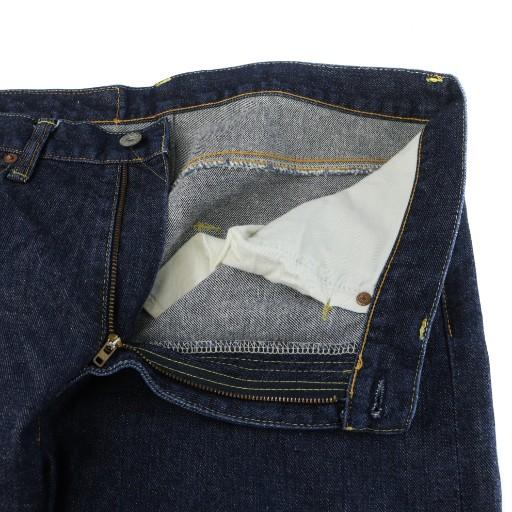 【中古】ダブレット doublet デニムパンツ ジーンズ ジップフライ ロゴ インディゴ L 紺 ネイビー ■GY35 /MQ ダブレット doublet デニムパンツ ジーンズ ジップフライ ロゴ