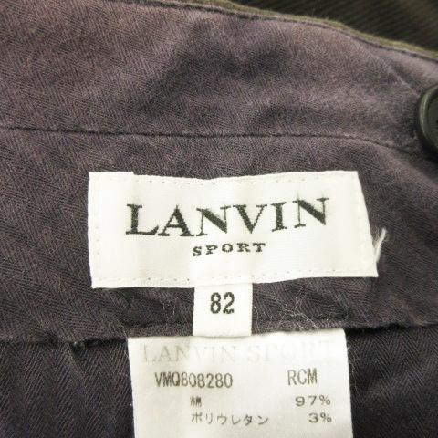 ランバン スポール LANVIN SPORT コーデュロイパンツ ワイドストレート
