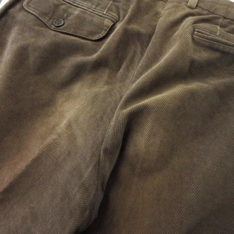 ランバン スポール LANVIN SPORT コーデュロイパンツ ワイドストレート