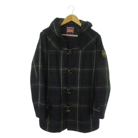 Admiral（アドミラル） ダッフルコート LL 紺 ネイビー 緑 グリーン