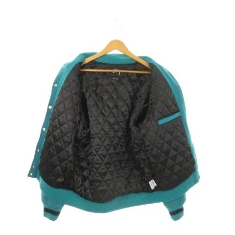 STUSSY（ステューシー） スタジャン ブルゾン ジャケット ワッペン