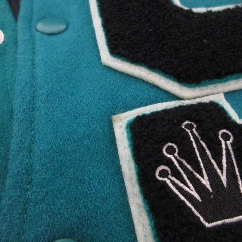 STUSSY（ステューシー） スタジャン ブルゾン ジャケット ワッペン