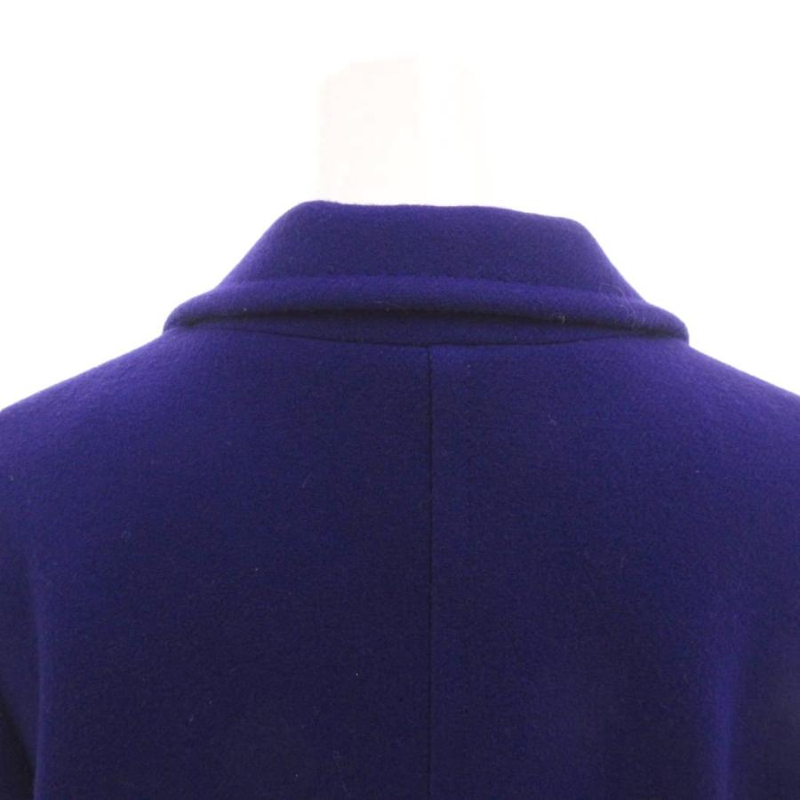JOCONDE ROYAL チェスターコート ジャケット ひざ丈 ウール 40 紫