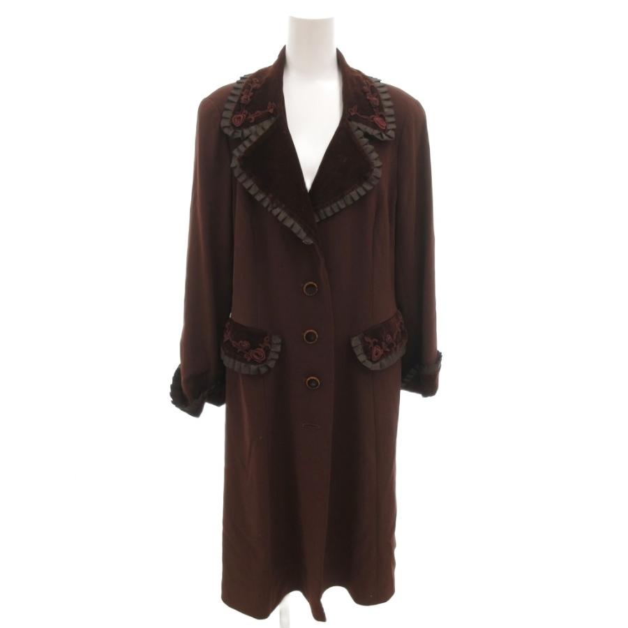 ノンノンドール non dorl ムッシュ榊 ワンピース ベロア 長袖 ロング  