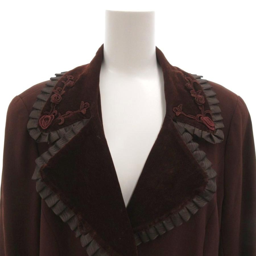 ノンノンドール non dorl ムッシュ榊 ワンピース ベロア 長袖 ロング  