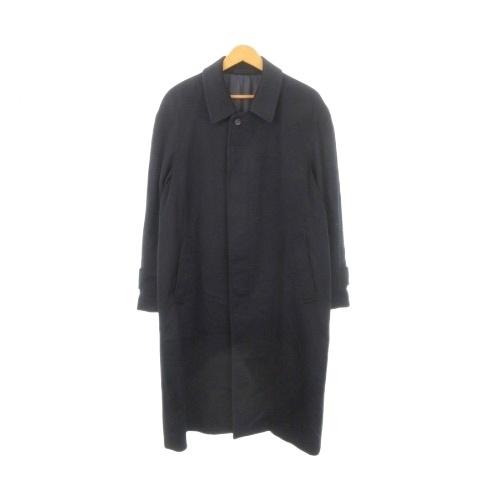 ベルタボーノ BELTA BUONO ステンカラーコート カシミヤ ロング 比翼 S