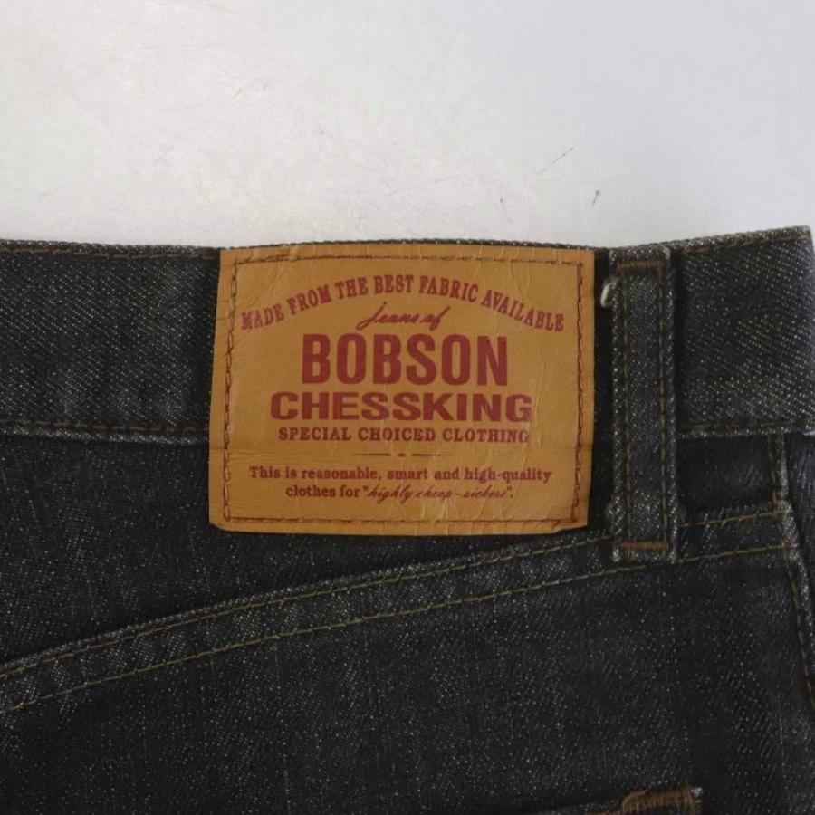 ボブソン BOBSON CHESSKING ジーンズ デニムパンツ 81cm 黒 ブラック 