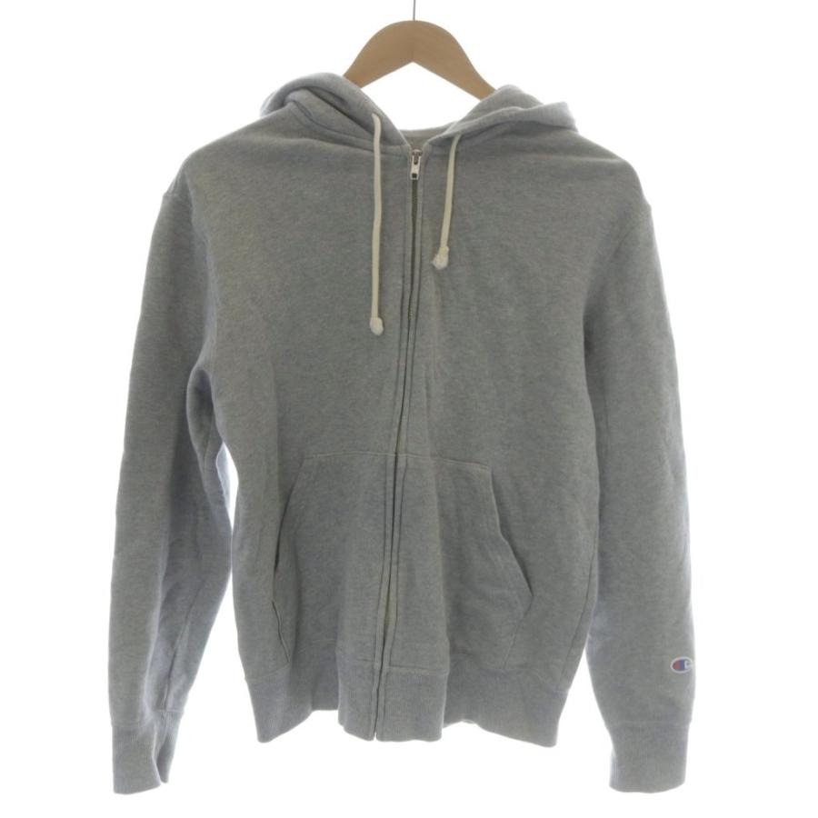 Champion（チャンピオン） ジップアップパーカー L グレー 灰色 /KW