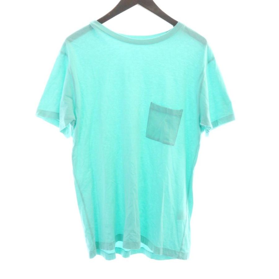 Ron Herman ロンハーマン グリーン ロングスリーブTシャツ ロンハーマン Ron Herman Tシャツ カットソー S 水色 ライトブルー 緑