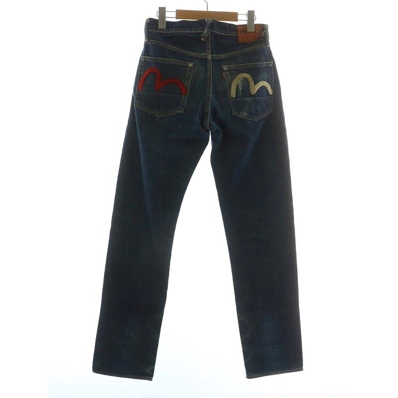 セール中✨EVISUデニム　サイズ32大黒 希少 赤耳 セール中✨EVISUデニムサイズ32大黒 希少 赤耳