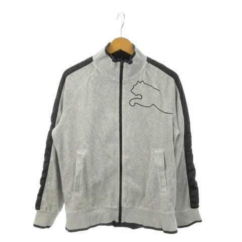PUMA ジャージ グレー/レッド Lサイズ 美品】PUMA ジャージ上下セット グレー/レッド L M - メルカリ
