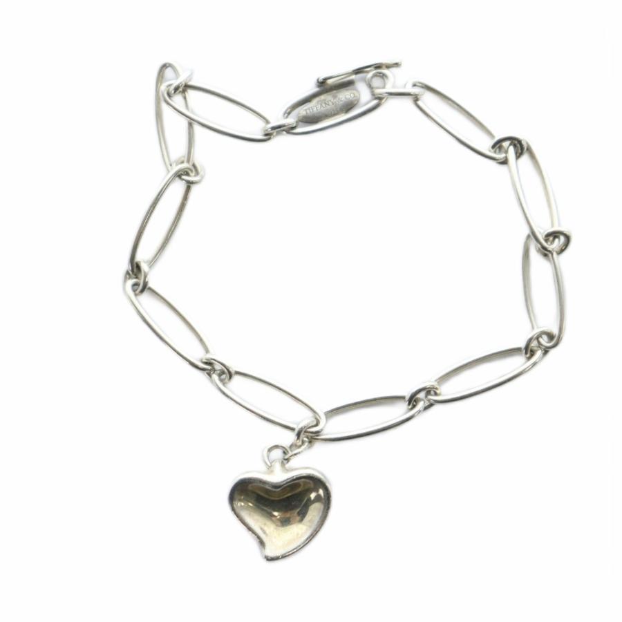 Tiffany & Co. ティファニーカーブドハート ブレスレット SV925 ティファニー TIFFANY & CO. カーブドハート ブレスレット