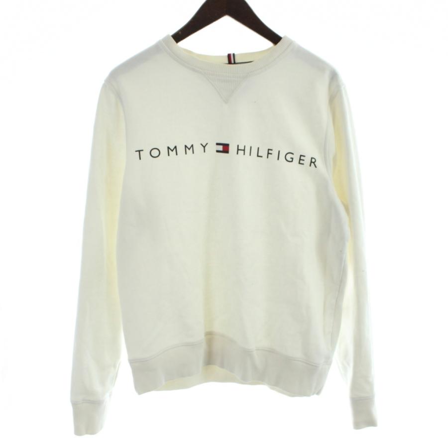 トミーヒルフィガー  トレーナー ホワイト M 新品未使用 TOMMY HILFIGER（トミー・ヒルフィガー） トレーナー スウェット