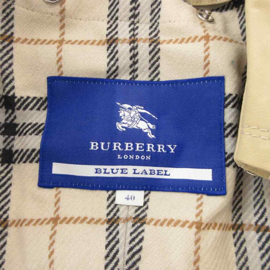 BURBERRY BLUE LABEL（バーバリーブルーレーベル） トレンチコート 40