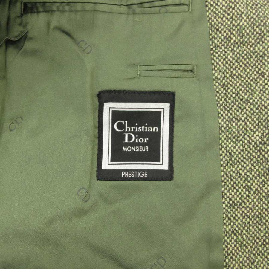 極美品 Christian Dior ビンテージ 刺繍混デザインダブルジャケット it215100045-a.jpg