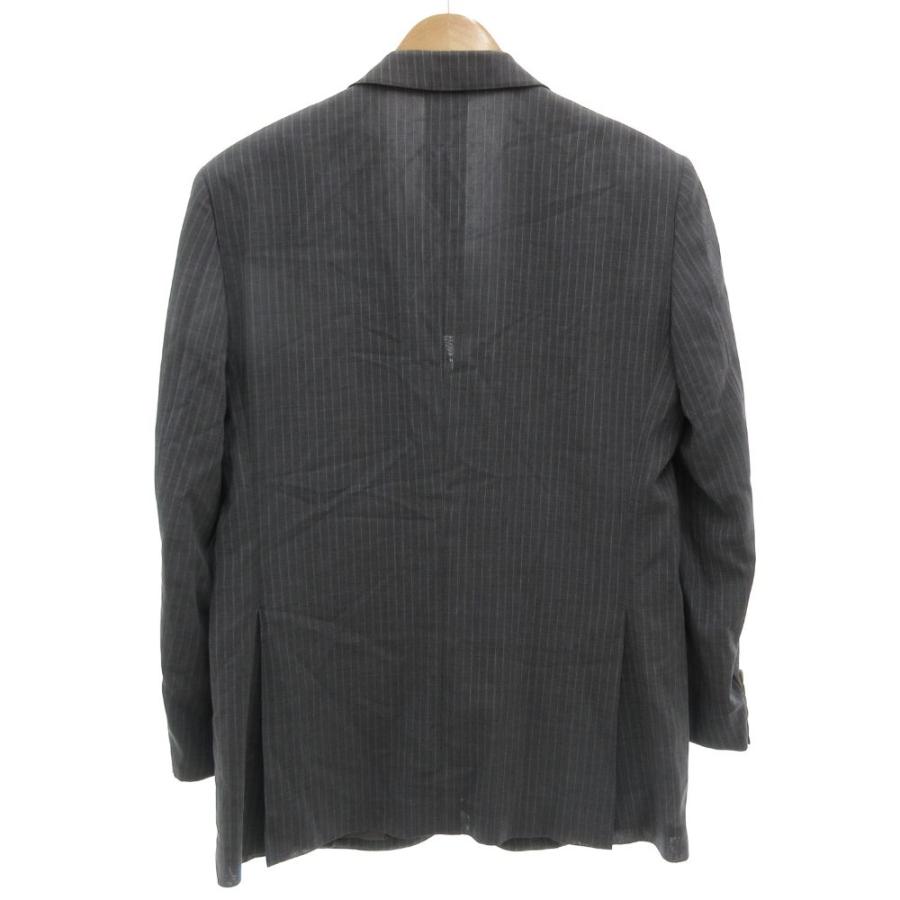 バーバリー　スーツ　セットアップ　シャドーストライプ　背抜き　2B バーバリー ロンドン BURBERRY LONDON テーラードジャケット シングル
