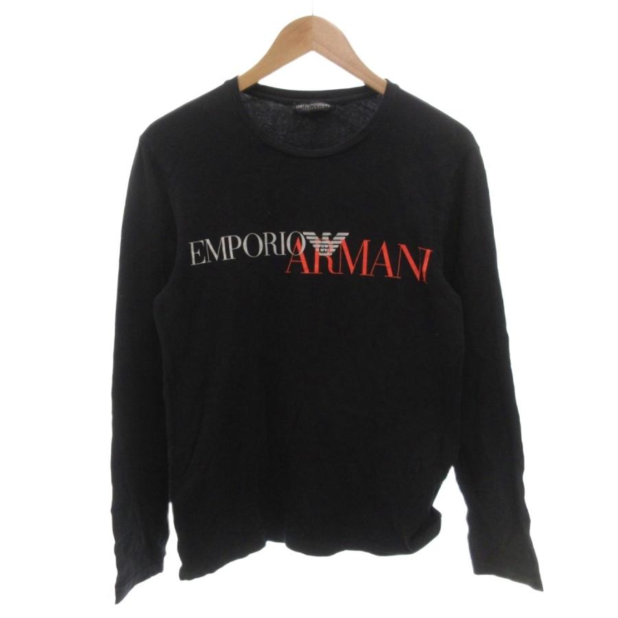 EMPORIO ARMANI エンポリオアルマーニ Tシャツ ロンT ロゴプリント