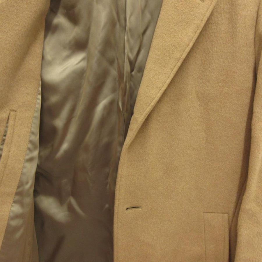 連休お値下げ　theory チェスターコート（キャメル） ロングシングルチェスターコート《キャメル》《LUIGI COLOMBO